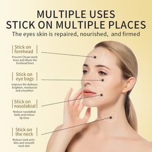 ZOZU <span class=keywords><strong>Golden</strong></span> Eye <span class=keywords><strong>Mask</strong></span> Series Travel Size Patch hydratant pour les yeux pour le visage Nicotinamide Main Cross Border Foreign Trade Wholesale - Product Image 5