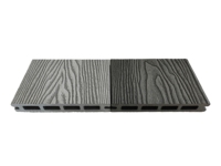 Revêtement de terrasse en composite bois-plastique pour extérieur, plancher en bois, revêtement de sol WPC gaufré 3D, terrasse composite