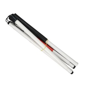 Walking Aids Hospital 4-foot Alloy Tetrapod Aluminium Disabled Elderly Old Man Titanium Walking Stick Cane for Blind Price - Product Image 3