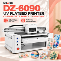 Casing HP Custom DZ-6090 Baru, Cetak Warna Putih Pernis 60x90cm, Printer UV Flatbed untuk XP600, Hadiah Foto Personal untuk Toko