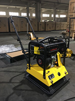 Compacteur à plaques vibrantes autoporté VIBROPAC SS-PC90 avec moteur Honda/Loncin/Diesel, haute efficacité, pour le compactage des sols