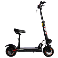 El Mejor Scooter Eléctrico de Diseño Chino L10Pro, Nuevo Scooter Eléctrico de 48V 800W con Motor Trasero y Neumáticos Anchos