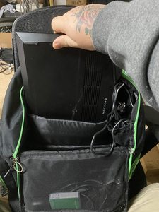 Estuche de Transporte para Laptop de 15.6 Pulgadas y Xbox Series X, Bolsa de Almacenamiento para Juegos, Mochila de Viaje Compatible con Consola Xbox X/S - Product Image 6