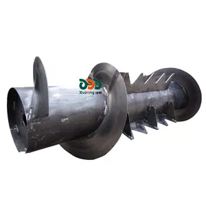 Manufacturer Combine Harvester Spare Part Clay Small Helical Auger Shaft