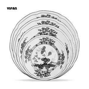 ชุดจานเคลือบลายนูนสไตล์วินเทจสไตล์ฝรั่งเศสสำหรับงานแต่งงาน - Product Image 2