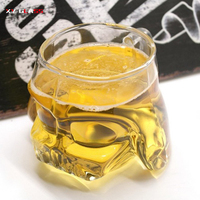 Tasse à bière artisanale en verre résistant à la chaleur, lavable au lave-vaisselle