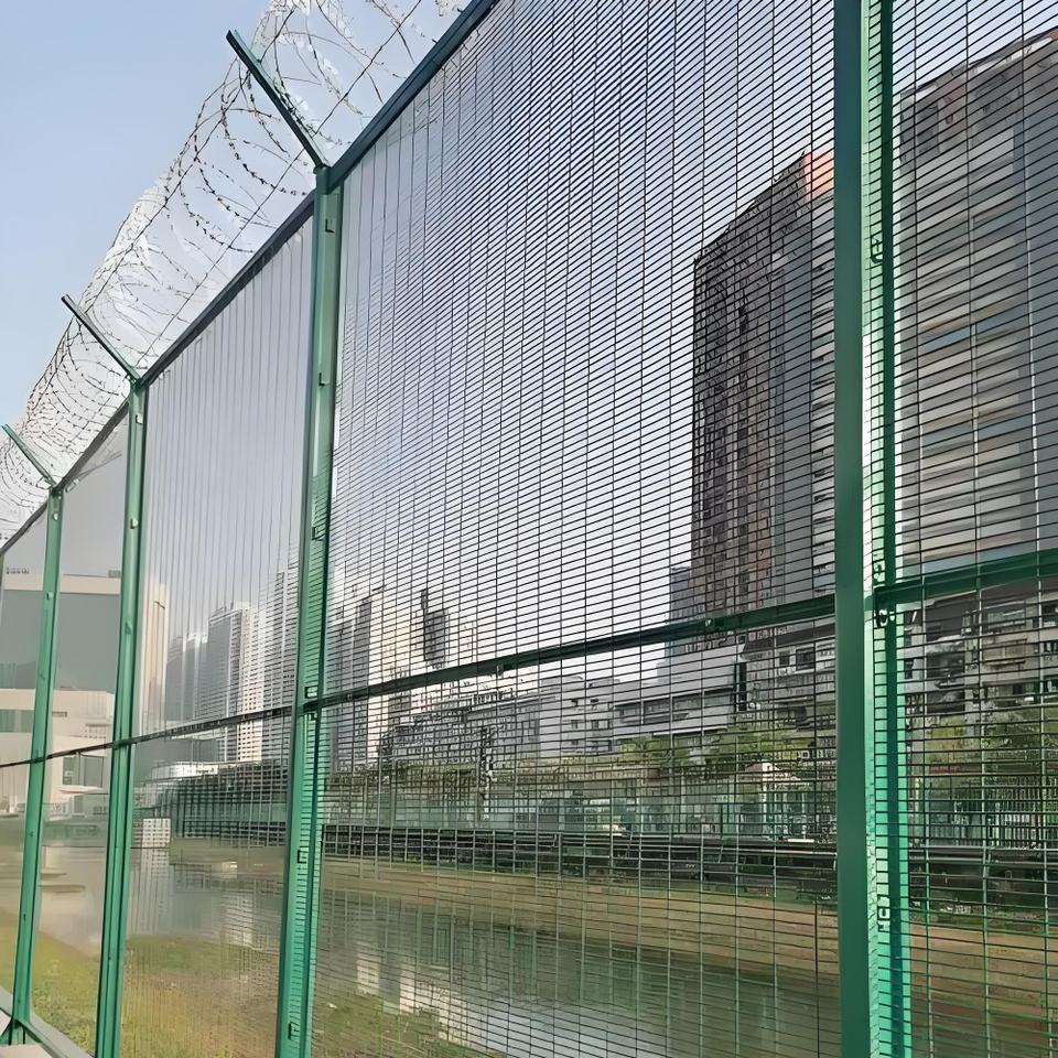 Security Property Fence Easy Installation 358 Fence High-Security Galvanized Steel Welded Fence ...