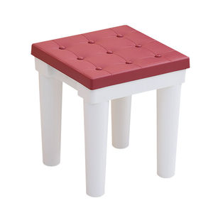 <b>Bathroom</b> <b>Stool</b> Plastic Non Slip 27x27x26cm 27x27x30cm For Home Use - Product Image 4