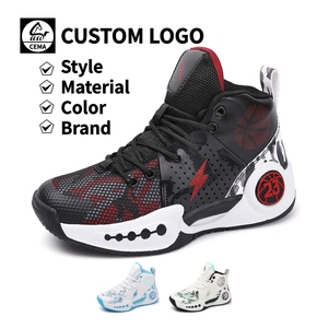 Cema Chaussures de sport respirantes classiques de haute qualité pour enfants, personnalisables avec logo, pour la course et le basketball, été, printemps, automne - Product Image 1