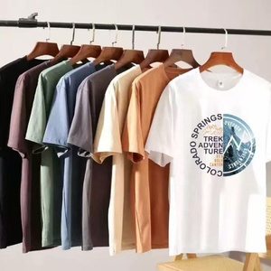 T-shirt da <span class=keywords><strong>uomo</strong></span> a maniche corte in cotone, nuova collezione Estate 2025 – <span class=keywords><strong>Abbigliamento</strong></span> <span class=keywords><strong>uomo</strong></span> <span class=keywords><strong>di</strong></span> <span class=keywords><strong>tendenza</strong></span> - Product Image 3