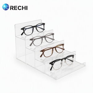 Support de présentation pour lunettes et lunettes de soleil en acrylique transparent brillant Rechi CAcrylic pour le rangement sur le bureau, utilisation en magasin d'optique - Marque moya - Product Image 1