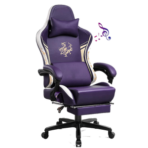 Sang trọng có thể điều chỉnh quản lý điều hành Ông Chủ bàn ghế với loa có thể điều chỉnh Thiền chơi game Inflatable ghế màu xám - Product Image 4