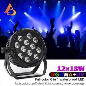 Luz LED Plana para Exteriores OEM ODM, Resistente al Agua, 12 Piezas * 18 W, 6 en 1 - Product Image 5