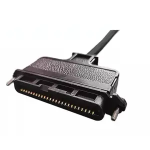 Cabo conector rj21 25/ 32 pares 50pos 64pos, conector fêmea ou macho para gateway analógica voip