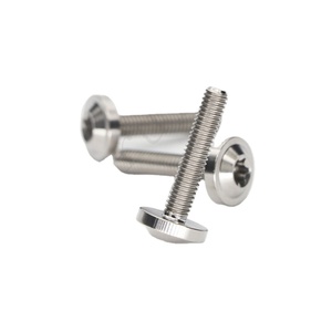 Blue Anodized Zinc Plated Metric Titanium Hex Socket <b>Screws</b> <b>M2</b> Fine Thread for CNC Machinery Equipment - Product Image 2