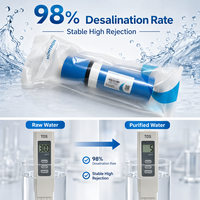 Système de purification d'eau domestique à rejet de sel stable VONTRON RO, filtre à eau potable directe certifié NSF ANSI 58, approvisionnement à l'exportation