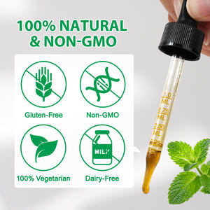 批发草药补充剂有机柠檬香脂酊液体滴消化健康促进放松 - Product Image 3