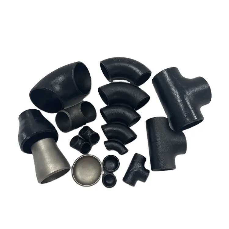 ASME/ANSI B16.9 Carbon steel elbow 1/2' ~ 24' seamless butted welding pipe fittings ms 90 Long Radius degree elbow