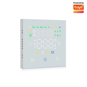 Contrôleur de température électrique facile <span class=keywords><strong>à</strong></span> installer V8W.716, thermostat d'appartement avec conception anti-inflammable en PC <span class=keywords><strong>à</strong></span> basse pression - Product Image 5