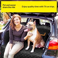 Tapis pliable pour animaux de compagnie pour coffre de voiture, imperméable, anti-salissure, anti-griffures, pour chiens et utilisation dans le coffre
