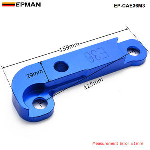 EPMAN EPMAN Kit de réglage de la direction pour un angle de braquage accru de 25%-30% avec adaptateurs de blocage de direction pour <span class=keywords><strong>BMW</strong></span> <span class=keywords><strong>E36</strong></span> <span class=keywords><strong>M3</strong></span>, entretoises de moyeu en aluminium EP-CAE36M3 - Product Image 2