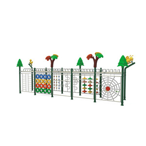 Iyi tasarım güvenli ve ucuz açık bahçe ekipmanları anaokulu oyun alanı ile tırmanma duvarı slayt - Product Image 4