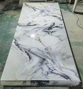 <span class=keywords><strong>Pannelli</strong></span> Murali in PVC Effetto Marmo Spessi 3mm per Case e Hotel, Personalizzabili, Stampa UV 3D, Nuovo Colore Marmo, Impermeabili - Product Image 3