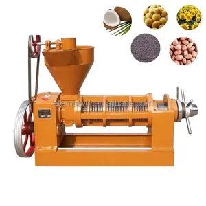 Factory Price Homemade Cotton Seed Cashew Soybean Sunflower Oil Press Processing Castor Oil Extraction Machine