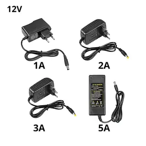 Fonte de alimentação OEM 12V 2A 3A 5A driver de LED adaptador de energia 5v 24v para câmera de cctv