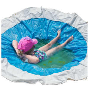 <span class=keywords><strong>Pataugeoire</strong></span> pour tout-petits personnalisée 2 en 1 Jouets de plage Piscine pour bébés Piscine pour enfants et couverture de plage - Product Image 1