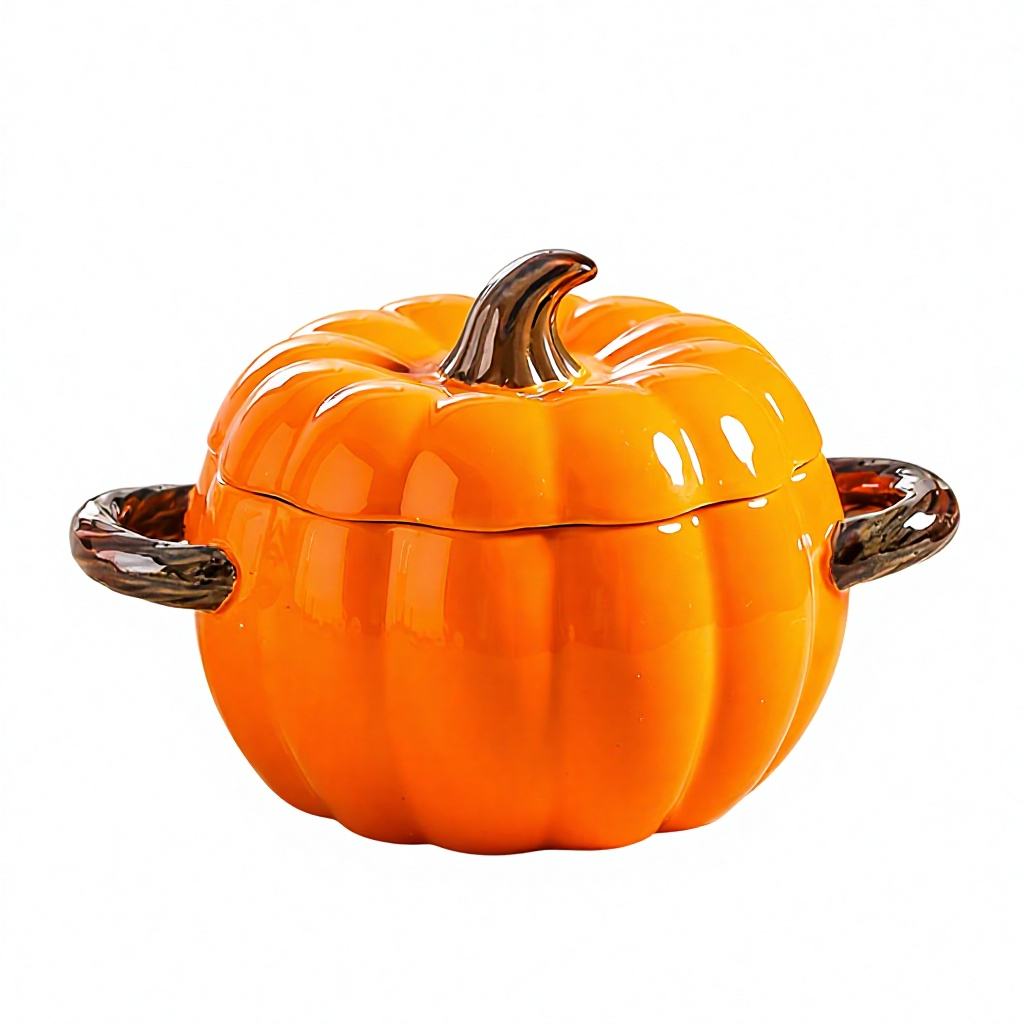 Tazón grande para sopa de calabaza - naranja tropical (1700 ml)