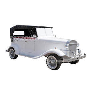 Voiture classique électrique haute configuration 4 roues 6 sièges couleur et taille personnalisées pour les mariages touristiques utilisation en extérieur - Product Image 1