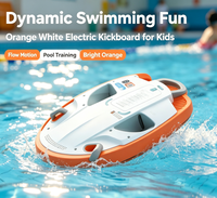 Planche de natation électrique portable rechargeable motorisée pour enfants débutants, idéale pour les activités aquatiques en piscine et à la plage