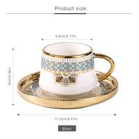 Mug à café et à thé en porcelaine personnalisé en gros - Cadeau promotionnel de luxe écologique avec logo personnalisé