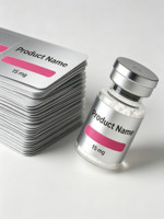 Étiquettes personnalisées en PET argent mat pour flacons – Autocollants vierges imprimables pour l'emballage de matières premières cosmétiques et de réactifs de laboratoire en bouteilles de verre