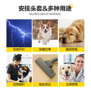 Orejeras Antiruido <span class=keywords><strong>para</strong></span> Perros, Alivio de la Ansiedad por Truenos y Fuegos Artificiales, Protección Auditiva Silenciosa <span class=keywords><strong>para</strong></span> Peluquería Canina - Product Image 3