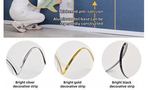 Revestimiento de Pared Decorativo de Diseño Moderno, Revestimiento de Pared con <span class=keywords><strong>Tela</strong></span> Reforzada - Product Image 4