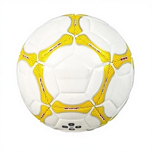 Ballon de football miniature de haute qualité, taille 3, logo personnalisé, cousu à la machine, cuir PU, nouveau design, promotionnel, entraînement sportif - Product Image 2