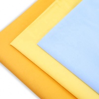 Tissu teint uni léger tissé en polyester/coton indonésien professionnel pour garçons vêtements robes sacs matelas