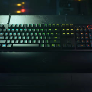 <span class=keywords><strong>Clavier</strong></span> de jeu optique <span class=keywords><strong>RAZER</strong></span> HUNTSMAN V2, taille standard, USB 3.0, déclenchement instantané, latence nulle, avec repose-poignets, éclairage RGB - Product Image 2