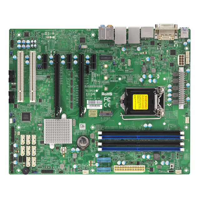 MBD-X11SAE ATX Server Motherboard with Single Intel C236 LGA-1151(Socket H4),DDR4 Support