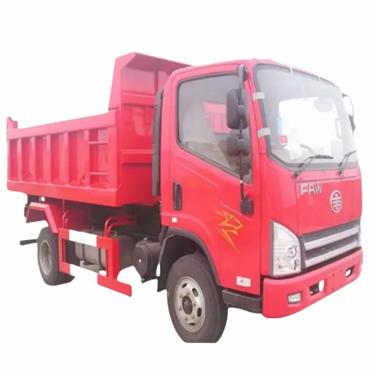 شاحنة FAW بإطار معدني صب جديد شاحنة بضائع 3-5 أطنان شاحنة بضائع خفيفة صناعة صينية