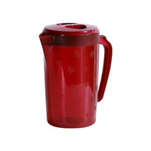 <b>Large</b> Capacity Plastic Water Pitcher Jug Heat Resistant Food Grade BPA Free PP Colorful for Home Restaurant Outdoor Party - Product Image 1