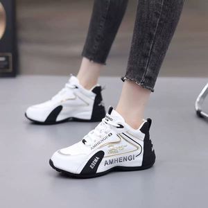 Chaussures de sport pour femmes 2025, brodées, respirantes, basses, à plateforme, décontractées, rehaussantes, pour couple - Product Image 4