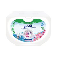 Pod Deterjen Laundry Konsentrat 12g Berkualitas Tinggi 4-in-1, Ramah Lingkungan, Tersedia