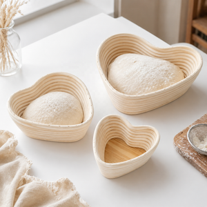 Baneton de Mimbre Natural para Pan de Levadura Natural y Panadería Artesanal - Product Image 3