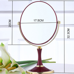 Gương Trang Điểm Bàn Đứng Có Chiều Cao Gương Xoay Hai Mặt Bằng Nhựa ABS 8 Inch Gương Để Bàn Mỹ Phẩm Cổ Điển - Product Image 5