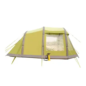 Quick Pitching Opblaasbare Winter Tent Waterdicht 4 Persoon Air Tent Opblaasbare Camping Outdoor