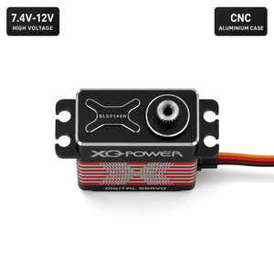 Servomoteur de direction pour <span class=keywords><strong>hélicoptère</strong></span> RC XQ-BLS8140H 40kg Brushless Numérique Étanche Haute Tension Engrenage en Acier Inoxydable Aluminium CNC 12V - Product Image 3
