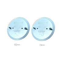 Emblèmes de coffre avant/arrière en chrome de 82 mm 74 mm pour BMW E46 E39 E38 E90 E60 Z3 Z4 X3 X5 X6 Accessoires